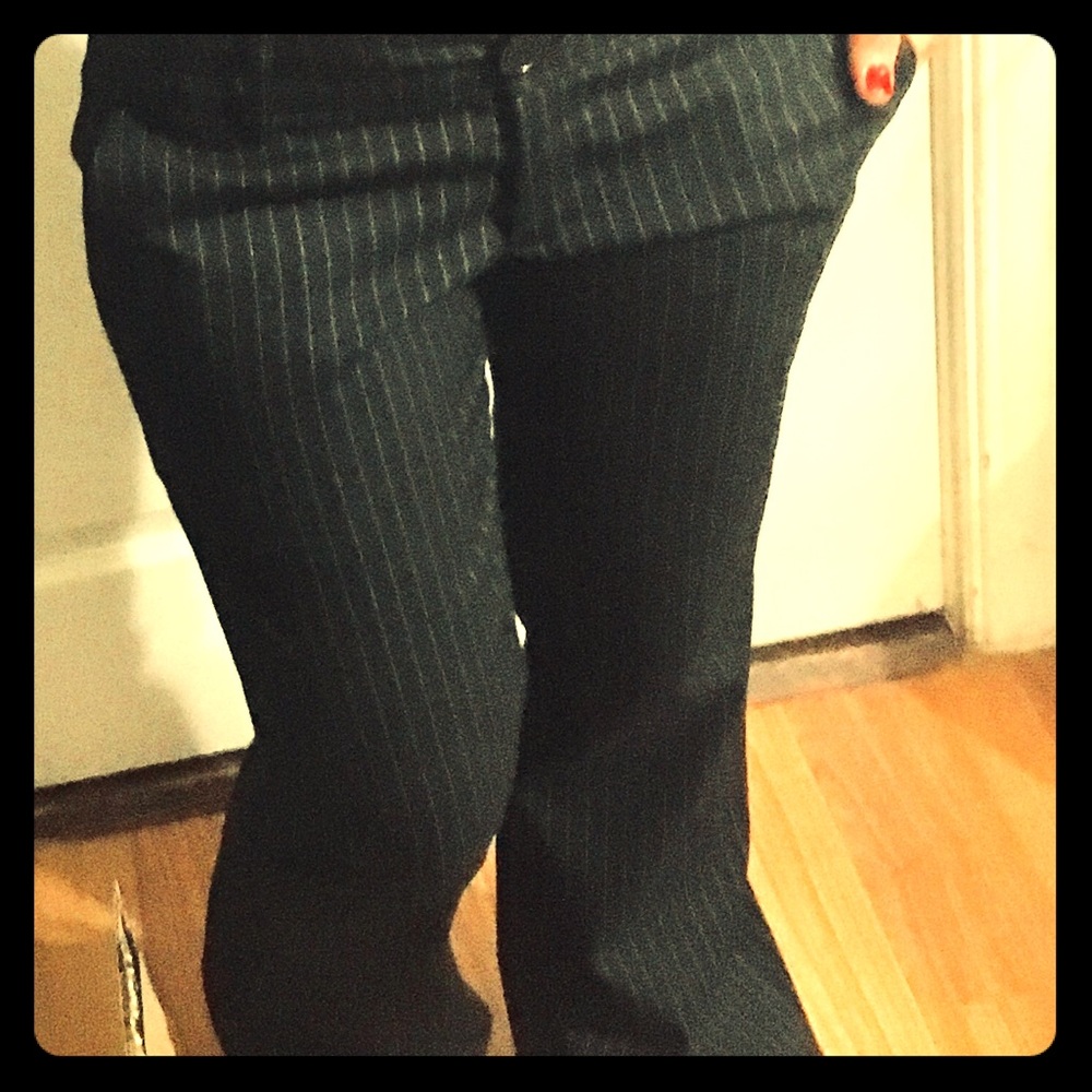 Pinstripe Slacks
